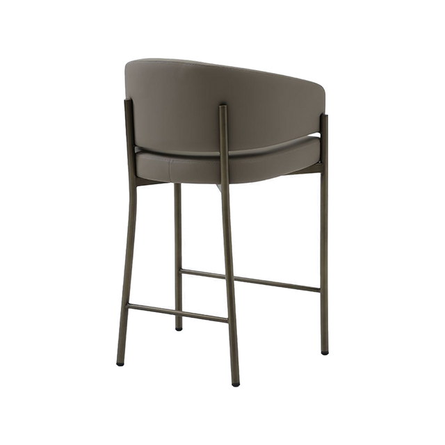 Oxford Counter Stool Mocha Vegan Leather
