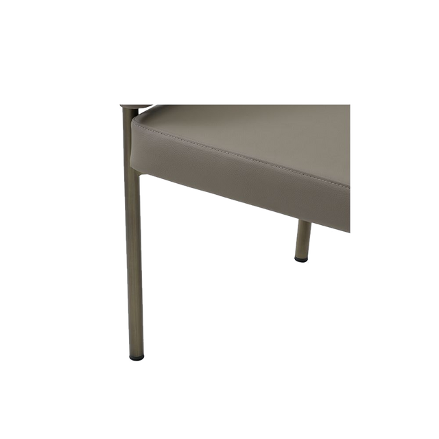Oxford Dining Chair Mocha Vegan Leather
