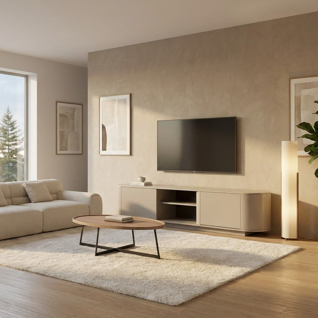 Marco TV Stand Mushroom Taupe