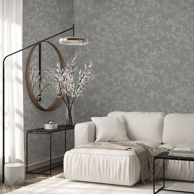 Palazzo Wallpaper Clay Concrete