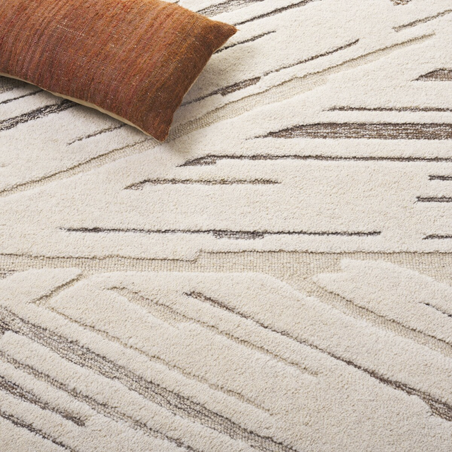 Pasha Beige & Brown Rug