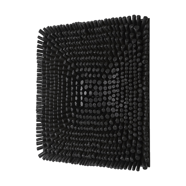 Pebble Relief Wall Panel Black