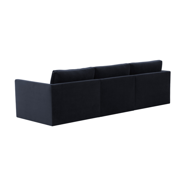 Valerio Velvet Modular Sofa Navy