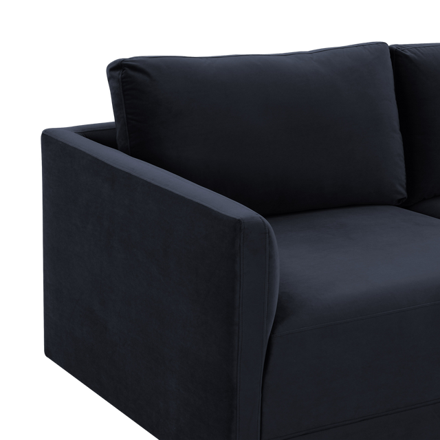 Valerio Velvet Modular Sofa Navy
