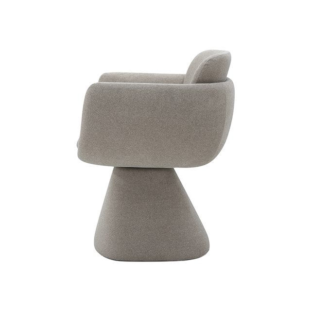 Rune Swivel Dining Chair Mocha