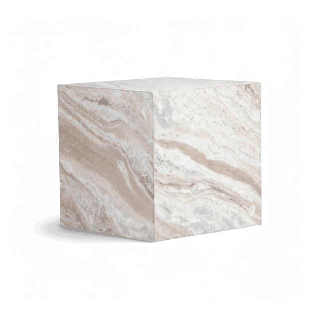 Vittoria Marble Side Table