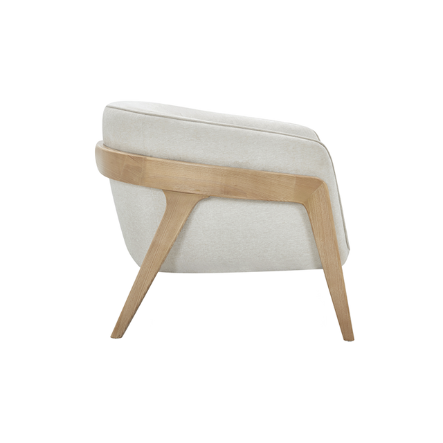Sandro Lounge Chair Off White