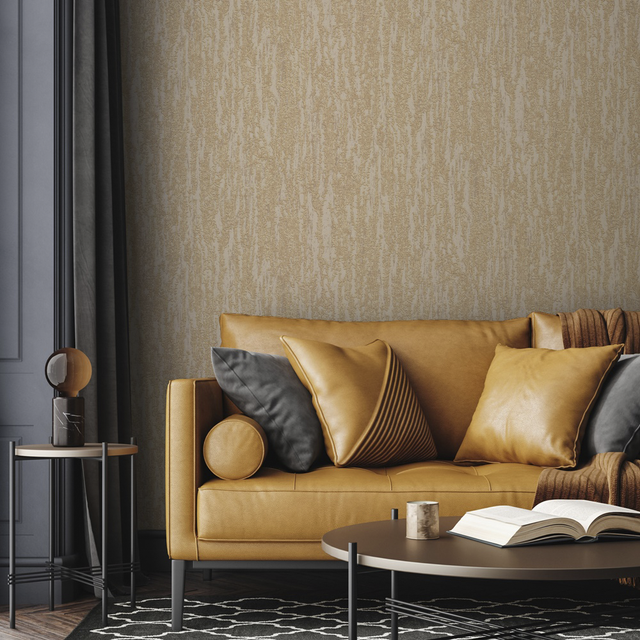 Siena Wallpaper Honey Plaster