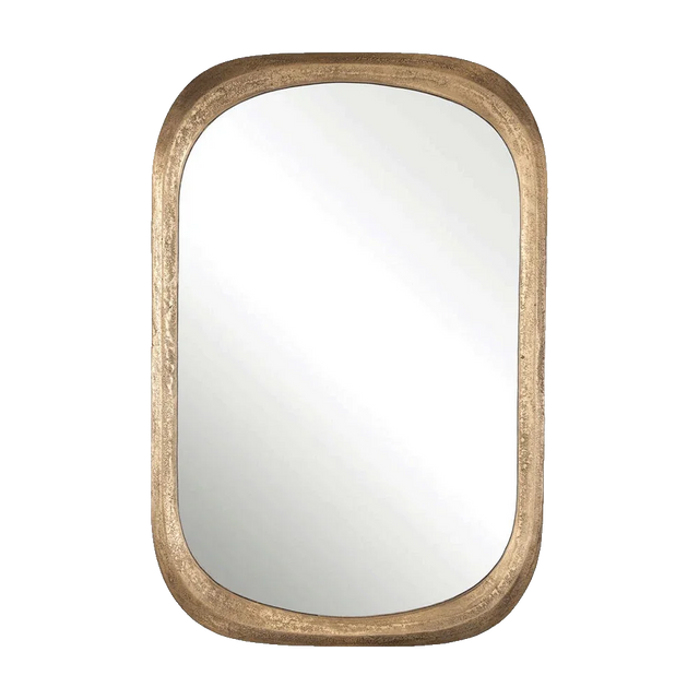 Silhouet Mirror Brass