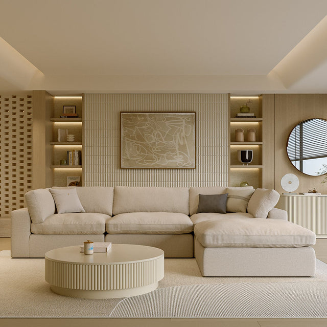 Bloom 4-Piece Modular Sofa Beige