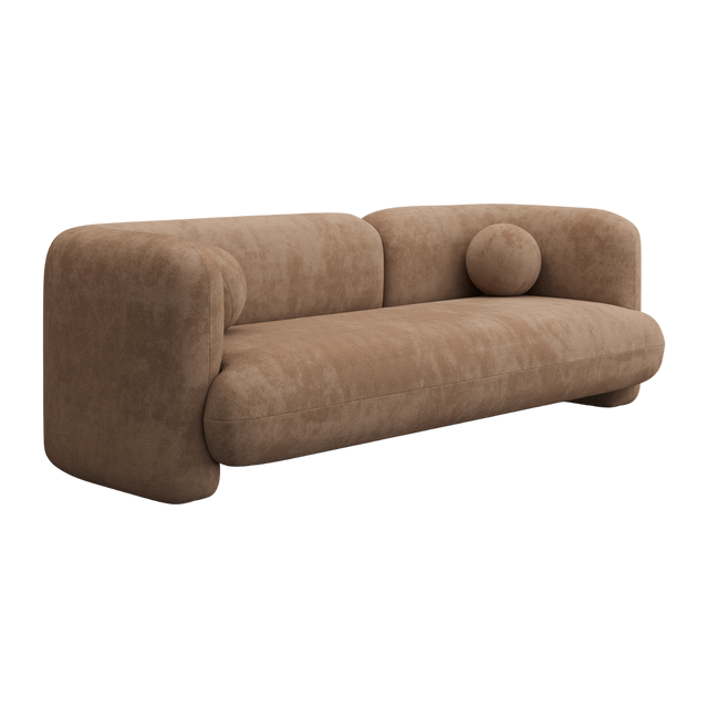 Vetra 3 Seater Sofa Mocha