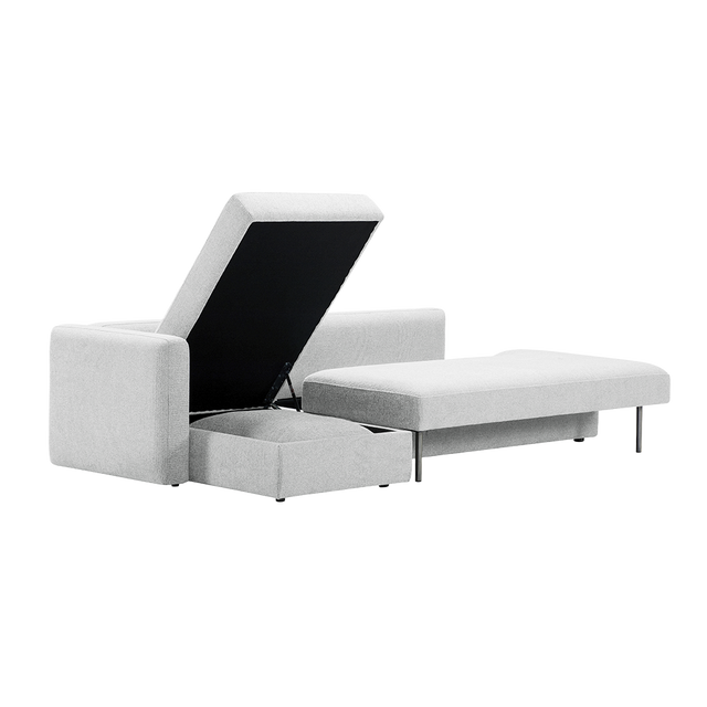 Solen Sectional Sofa Bed Beige