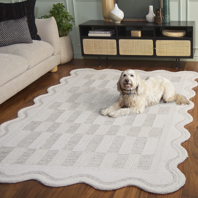 Swirl Beige Rug