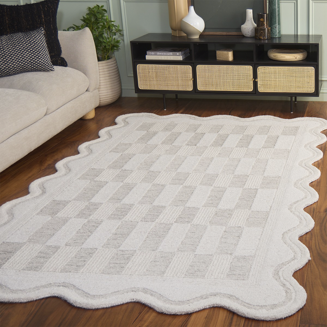 Swirl Beige Rug