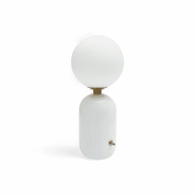 Opal White Table Lamp