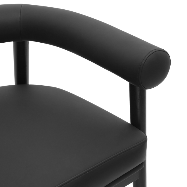 Sorrento Black Counter Stool