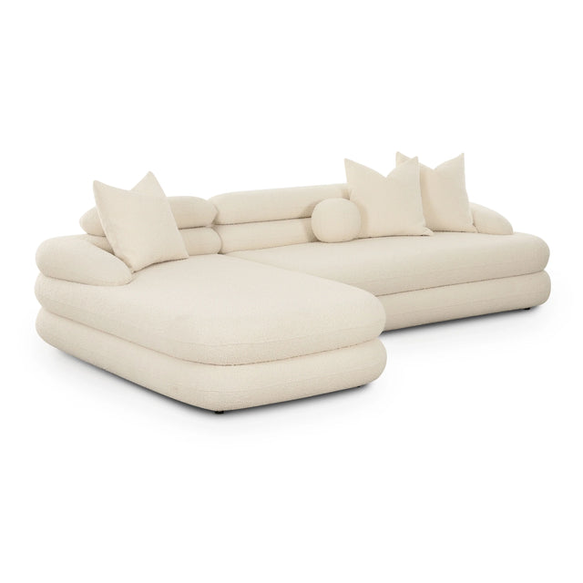 Niko Cream Boucle Modular LAF Sectional
