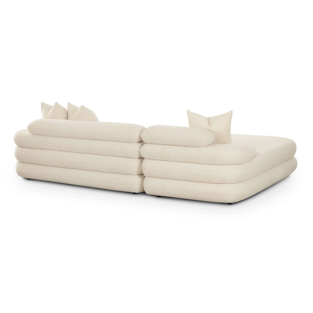 Niko Cream Boucle Modular LAF Sectional