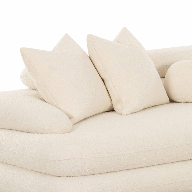 Niko Cream Boucle Modular LAF Sectional