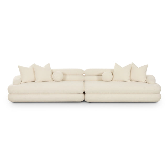 Niko Cream Boucle Modular Sofa