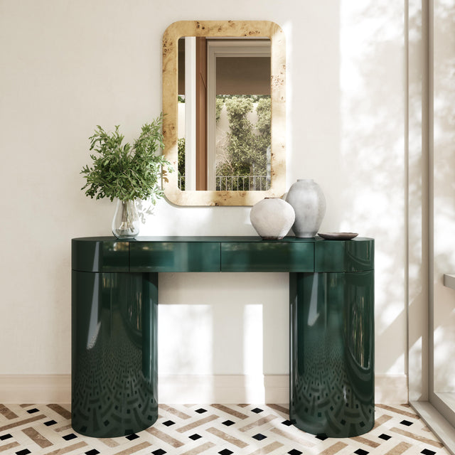 Serpentine Console Table