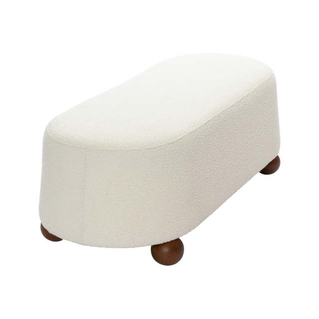 Mell Bench Cream Boucle