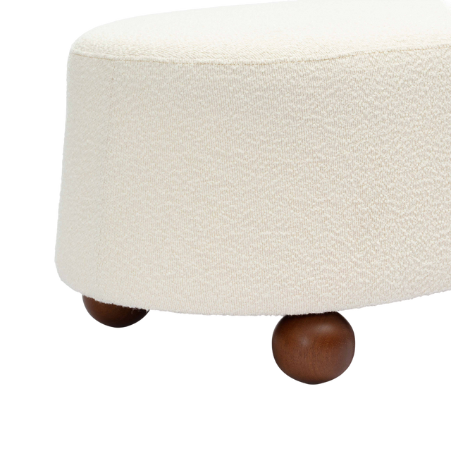 Mell Bench Cream Boucle