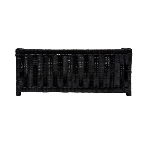 Nala Black Small Pet Bed