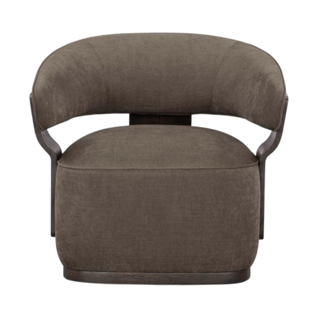 Thalora Linen Swivel Accent Chair