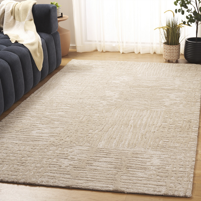 Tuft Beige Rug