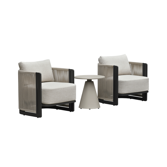 Vita Outdoor Side Table Beige