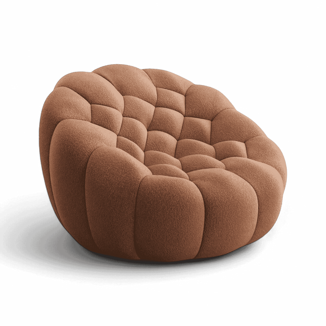 Warby Lounge Chair Terracotta