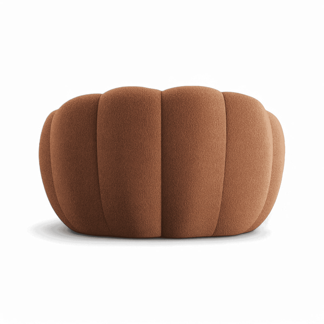 Warby Lounge Chair Terracotta