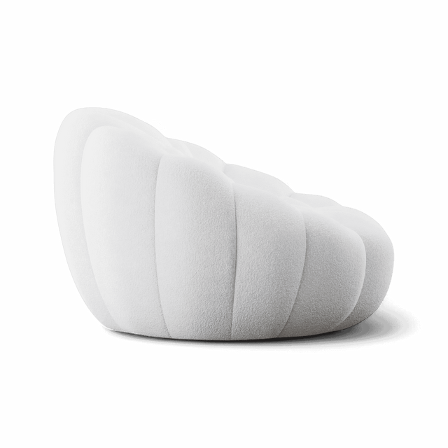 Warby Lounge Chair White