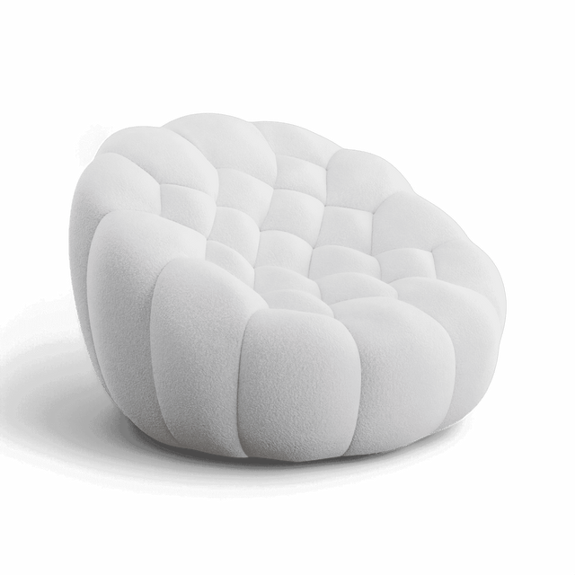 Warby Lounge Chair White