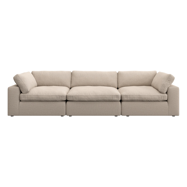 Bloom 3-Piece Modular Sofa Beige