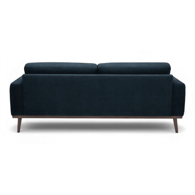 Aiden 3 Seater Sofa Dark Blue Gray