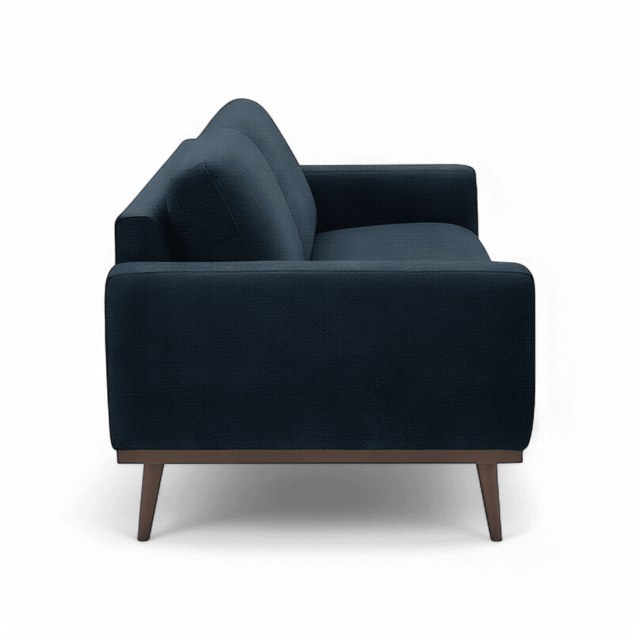 Aiden 3 Seater Sofa Dark Blue Gray