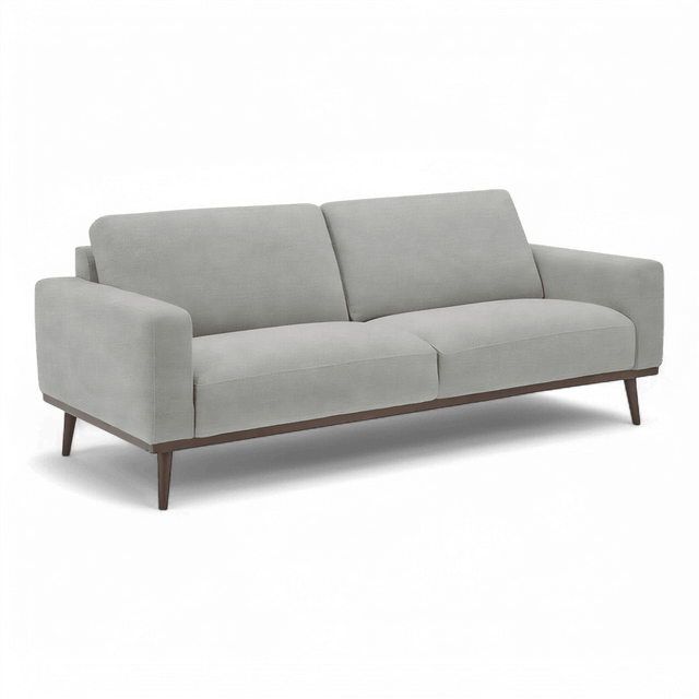 Aiden 3 Seater Sofa Light Gray