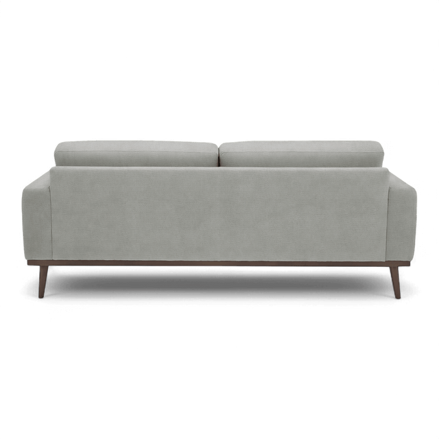 Aiden 3 Seater Sofa Light Gray