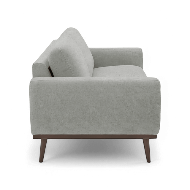 Aiden 3 Seater Sofa Light Gray