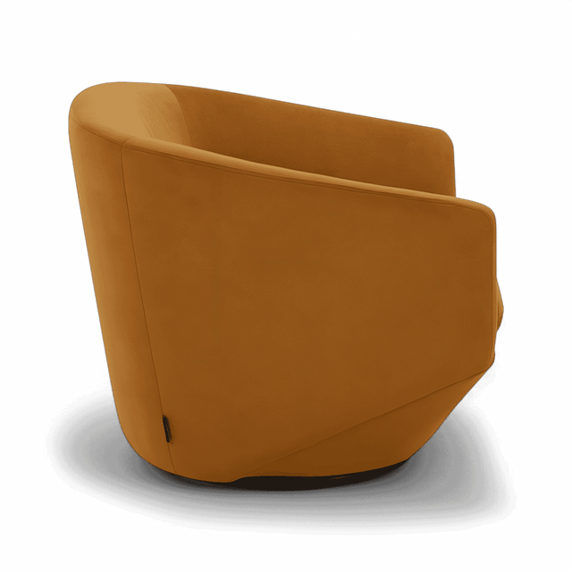 Akira Lounge Chair Dark Yellow