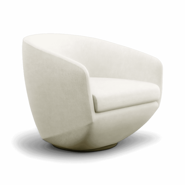 Akira Lounge Chair Off White