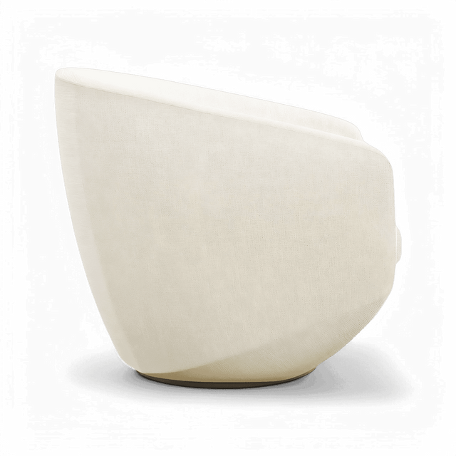 Akira Lounge Chair Off White