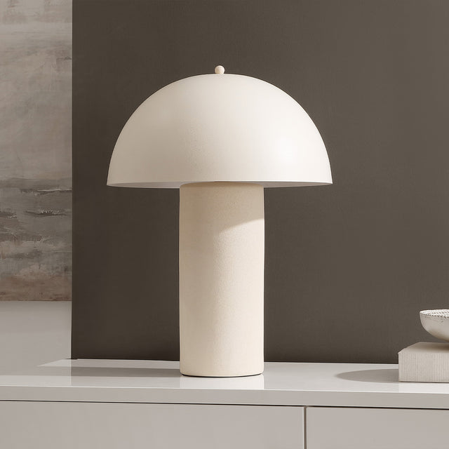 Aluna Table Lamp Ivory
