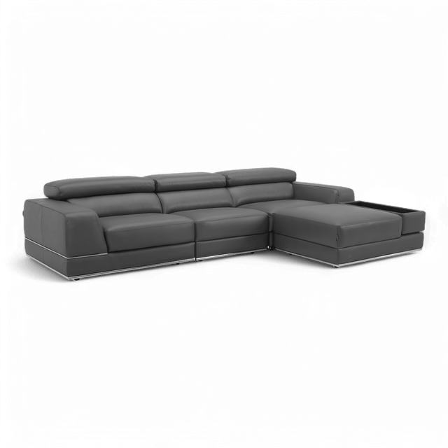 Amadeo Modular Sectional Sofa Elephant Gray