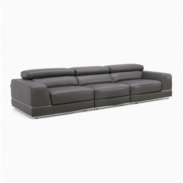 Amadeo 3-Piece Modular Sofa Elephant Gray