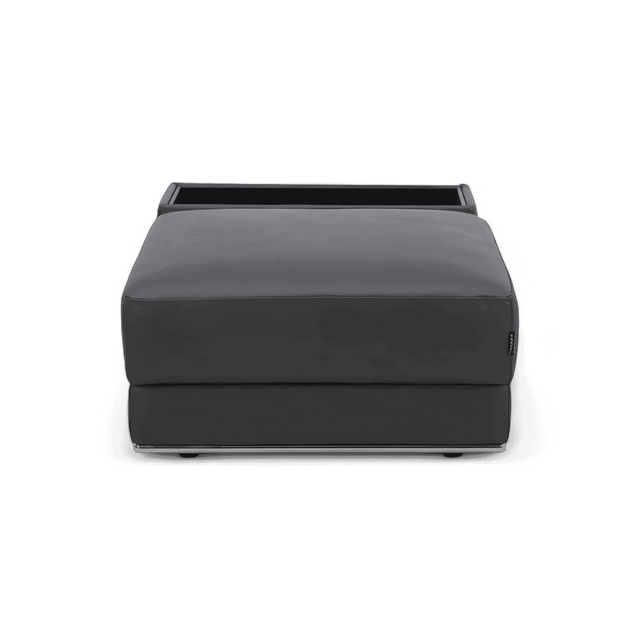 Amadeo Ottoman Elephant Gray