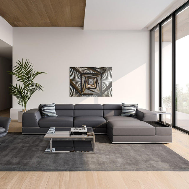 Amadeo Modular Sectional Sofa Elephant Gray