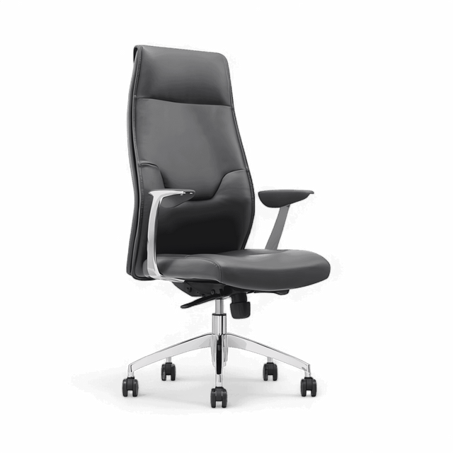 Apex Office Chair High Back Gray